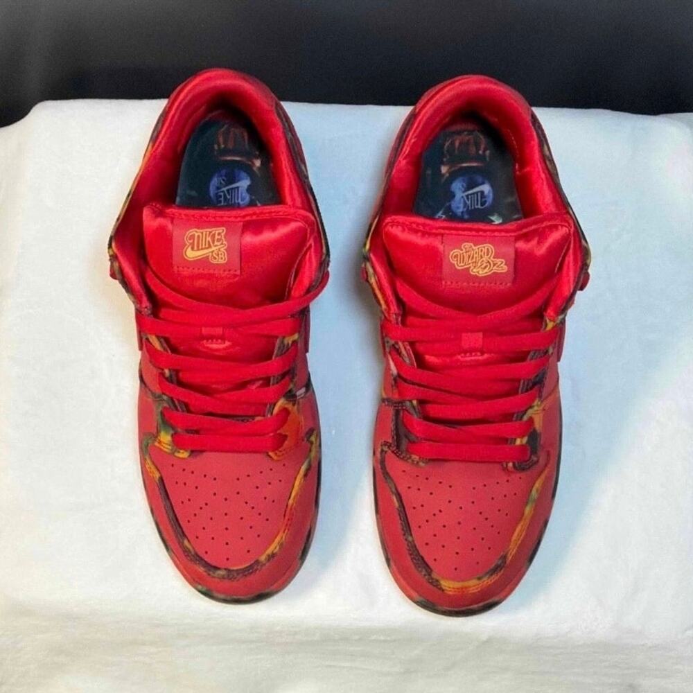 Nike Dunk Low SB 'Poppy Field Wizard of Oz' | FZ1291-600 | 10M - Picture 4 of 13